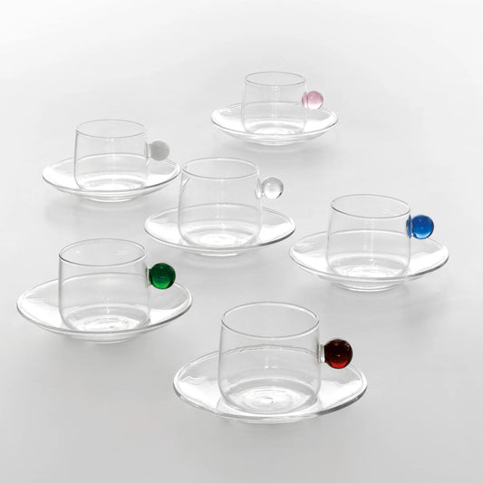 Bilia "Espressotasse" 12cl handgefertigt (Design Federico de Majo) zafferano