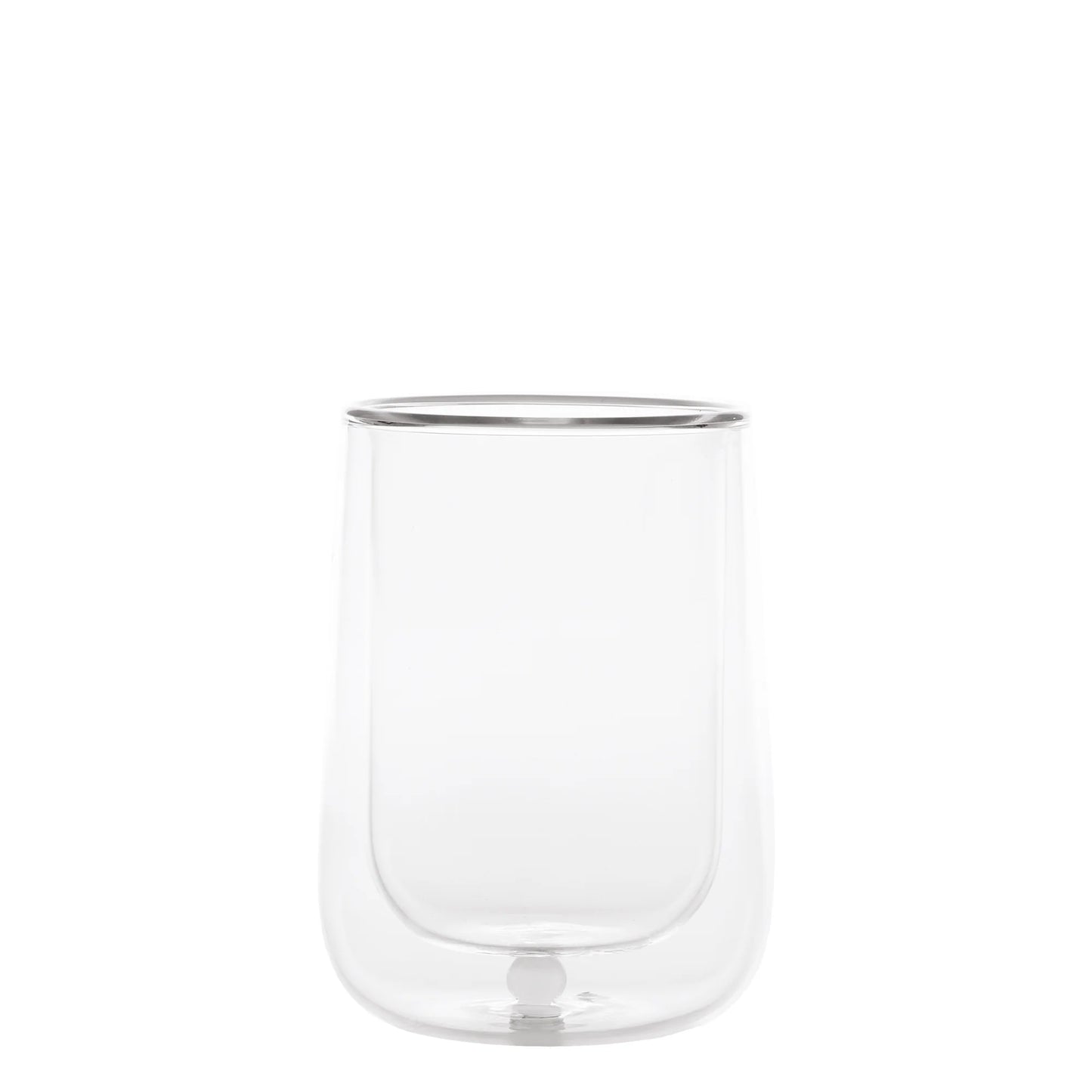 Bilia doppelwandige Tasse 27cl handgefertigt (Design Federico de Majo) zafferano (2er-Set)