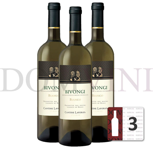 Bivongi Bianco DOC 2023, Cantine Lavorata - 3er Weinpaket