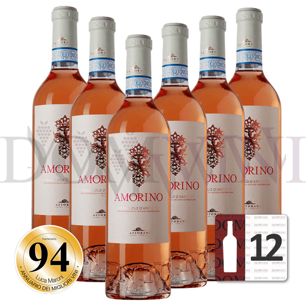 CASTORANI "Amorino" Cerasuolo d'Abruzzo DOC 2022 - 12er Weinpaket