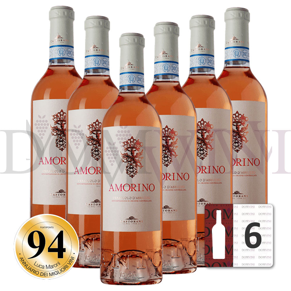 CASTORANI "Amorino" Cerasuolo d'Abruzzo DOC 2022 - 6er Weinpaket