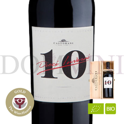 CASTORANI "Dieci Inverni" Rosso Colline Pescaresi IGT Bio 2012 in 1er OHK - 6er Weinpaket zoom