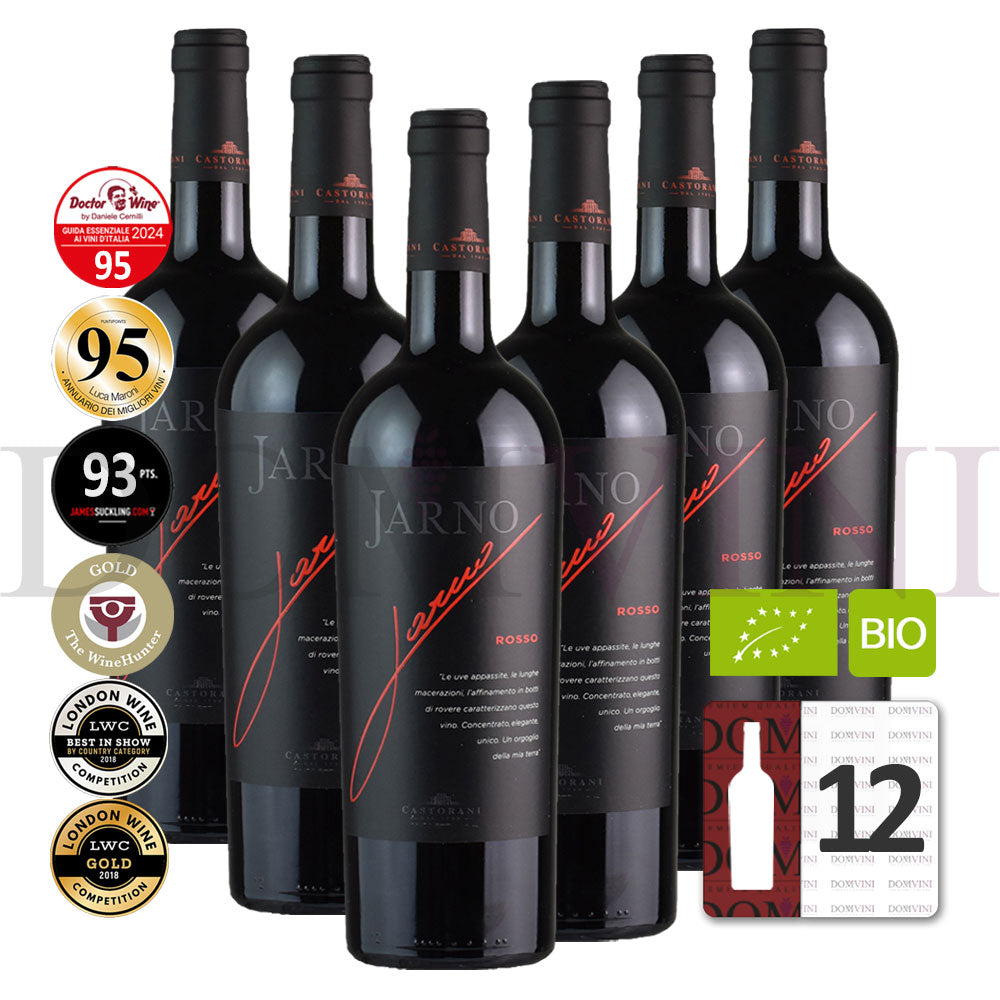 CASTORANI "Jarno" Appassimento Rosso Colline Pescaresi IGT Bio 2015 - 12er Weinpaket