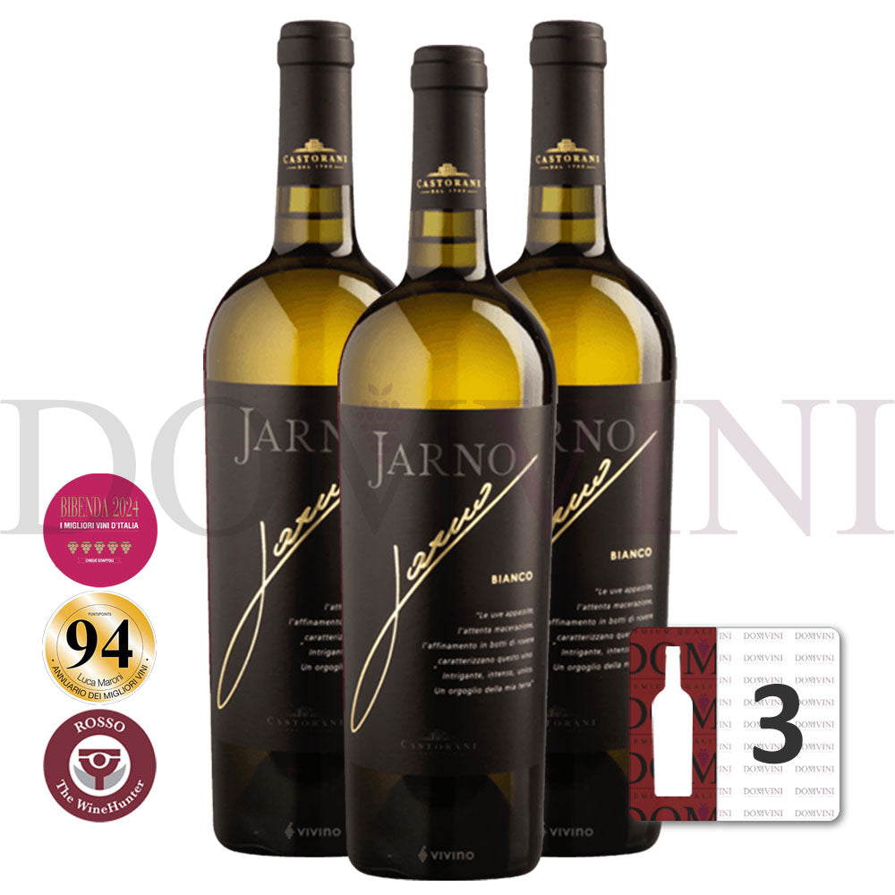CASTORANI "Jarno" Bianco Colline Pescaresi IGT 2016 - 3er Weinpaket