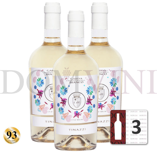 Ca' De' Rocchi "Garda" Bianco DOP 2023, TINAZZI - 3er Weinpaket