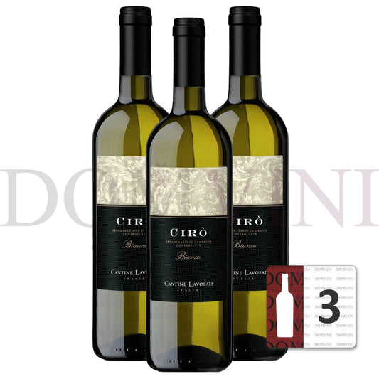 Cirò Bianco DOC 2023, Cantine Lavorata - 3er Weinpaket
