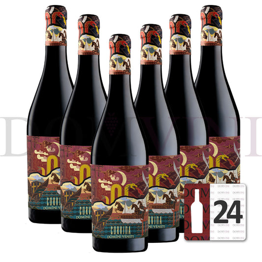 Corvina Verona IGT 2022 (Marco Polo Edition), DOMINI VENETI - 24er Weinpaket