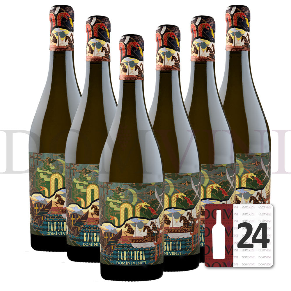 Garganega Veneto IGT 2022 (Marco Polo Edition), DOMINI VENETI - 24er Weinpaket