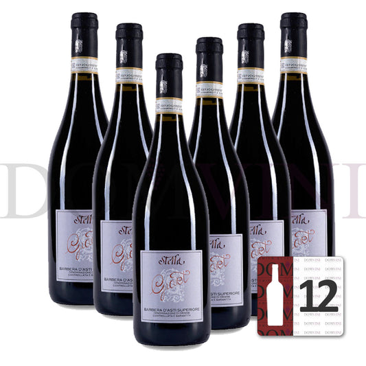 Barbera d’Asti Superiore “Giaiet” DOCG 2022 - Stella Giuseppe (12er Weinpaket)