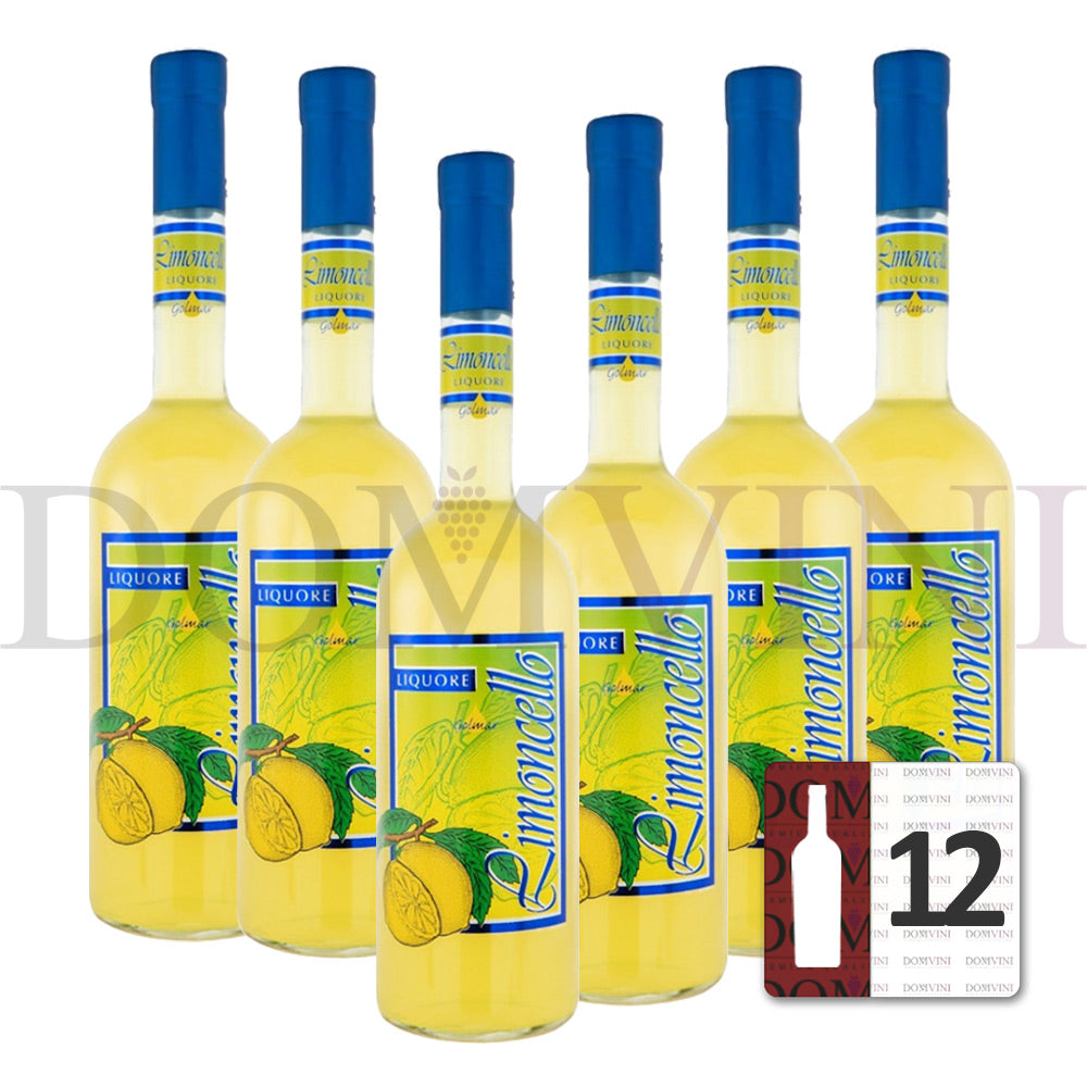 Golmar Limoncello Liquore by Zanin - 30,0% vol. 0,7 Liter - 12er Pack