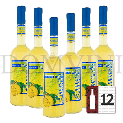 Golmar Limoncello Liquore by Zanin - 30,0% vol. 0,7 Liter - 12er Pack
