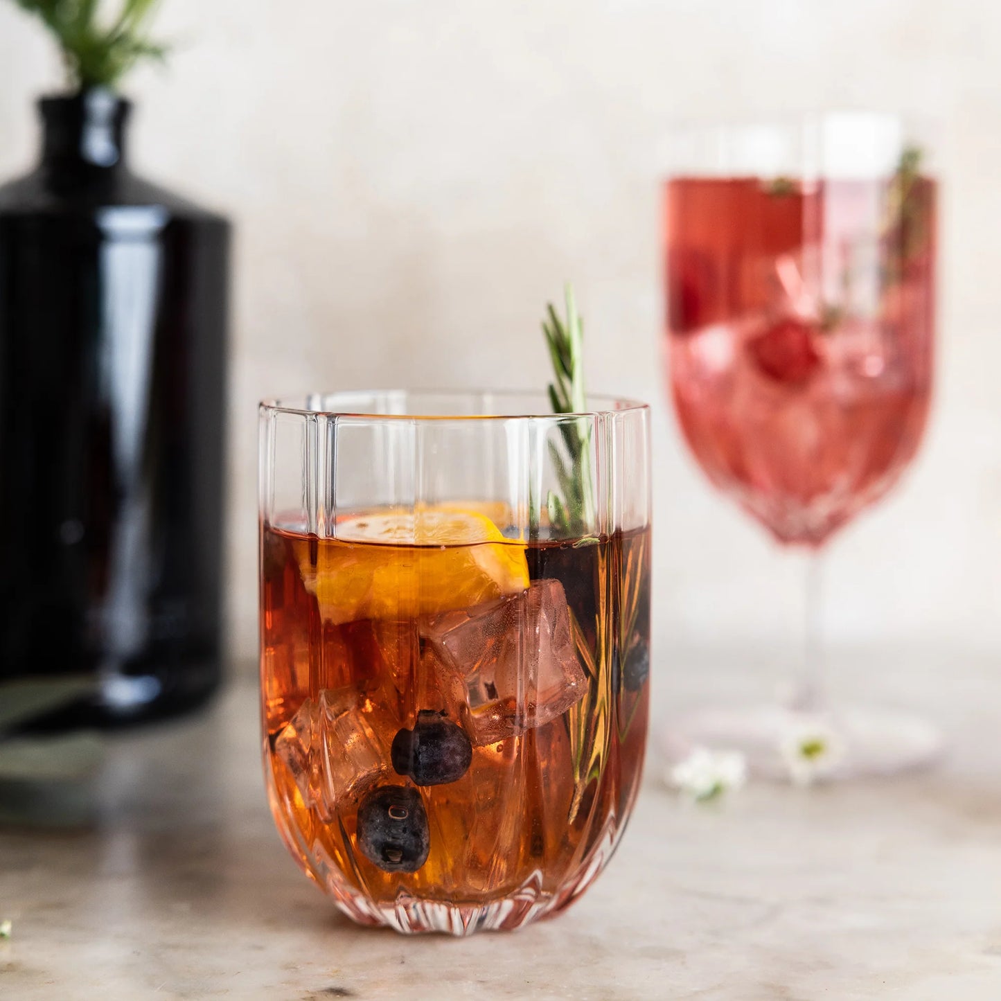 Margherita "Tumbler" 38.5cl handgefertigt - zafferano (4er-Set)