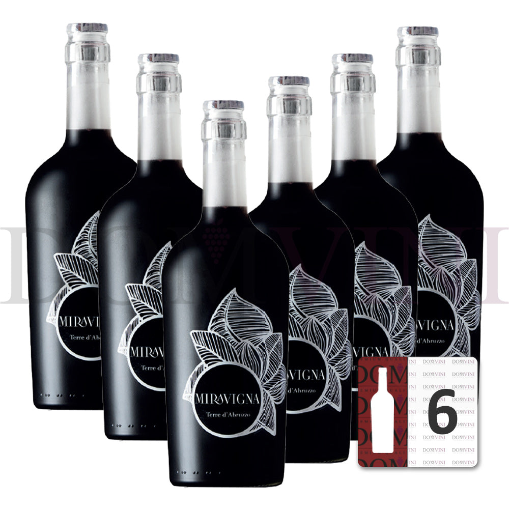 Miravigna "Terre d'Abruzzo Rosso" IGT 2024 - Casal Thaulero (6er Weinpaket)