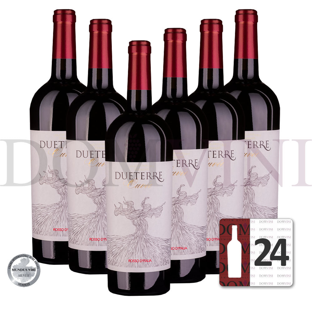 Masseria Tagaro "Dueterre" Rosso d´Italia Cuveé 2021- 24er Weinpaket