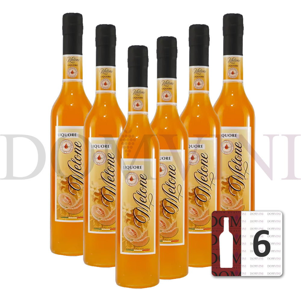 Golmar Melone Liquore by Zanin - 21,0% vol. 0,5 Liter  - 6er Pack