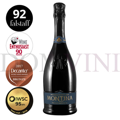 Montina Franciacorta Millesimato Brut DOCG 2019 "Neue Kollektion" 