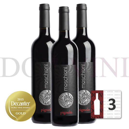 Moschioni 'Pignolo' Friuli Colli Orientali Riserva DOC 2013 - 3er Weinpaket