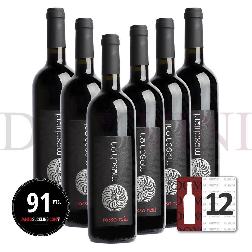 Moschioni Rosso 'Reâl' Friuli Colli Orientali Riserva DOC 2013 - 12er Weinpaket
