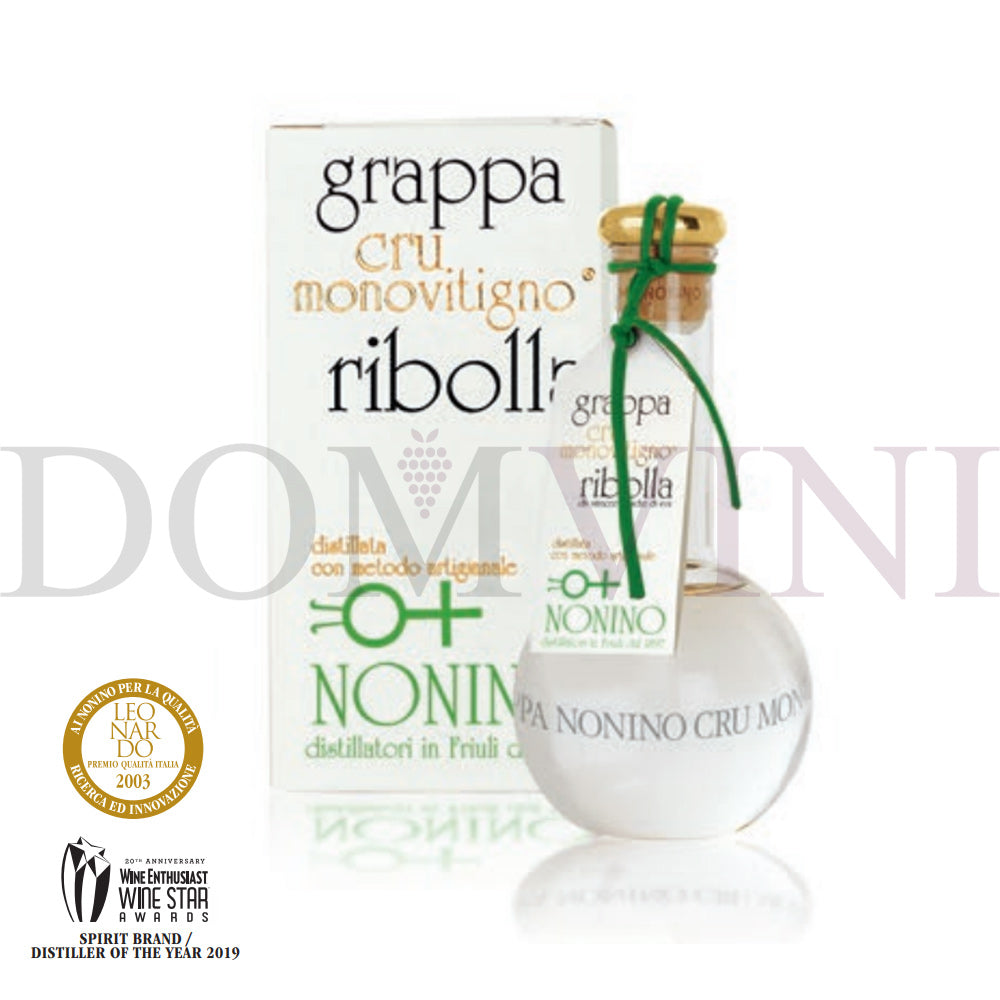 Nonino Grappa Ribolla Cru Monovitigno® 2015 45% vol. 0,5l + Box
