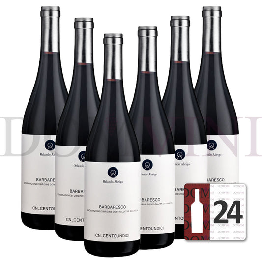 ORLANDO ABRIGO - Barbaresco DOCG "CN Centoundici" 2018 DOCG - 24er Weinpaket