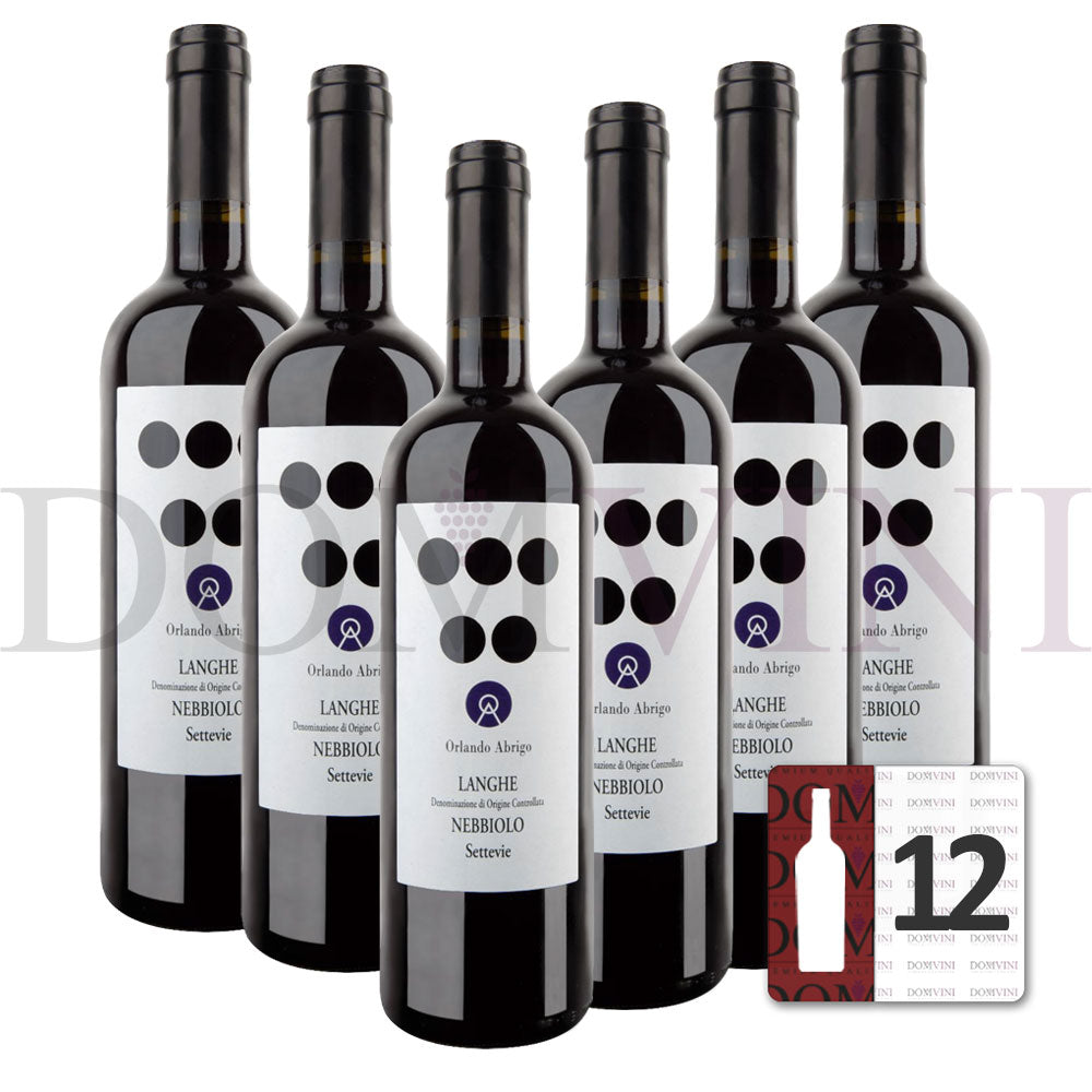 ORLANDO ABRIGO - Langhe Nebbiolo "Settevie" 2020 DOC - 12er Weinpaket
