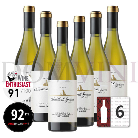 Castello di Spessa "Pinot Grigio" Friuli Isonzo DOC 2023  - 6er Weinpaket