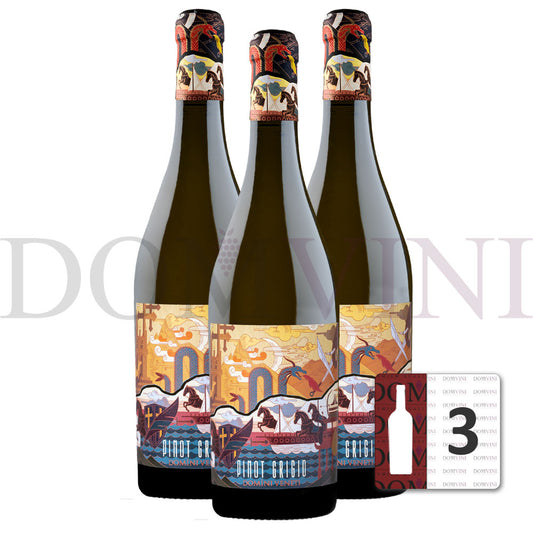 Pinot Grigio delle Venezie DOC 2023 (Marco Polo Edition), DOMINI VENETI - 3er Weinpaket