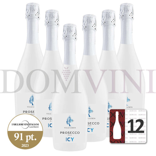 Prosecco DOC Extra Dry "ICY", Villa Loren 12er Weinpaket