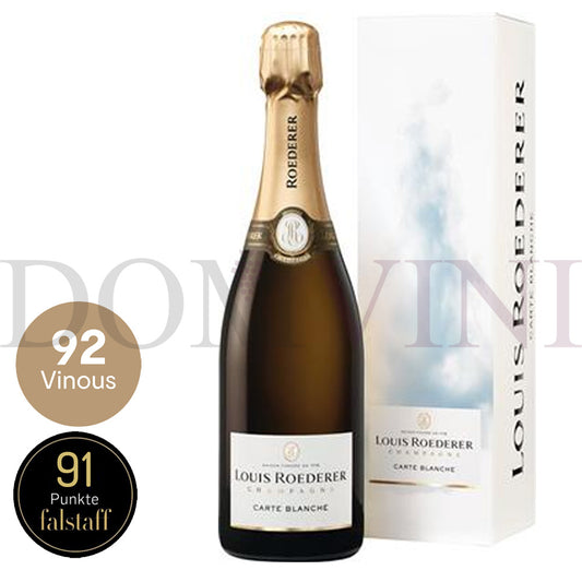 Roederer "Carte Blanche" Champagne Louis Roederer 0.75l + Geschenkpackung