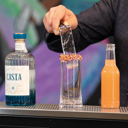 Sam "Collins Hghball" 37,5cl (Design Samuele Ambrosi) zafferano (4er-Set)