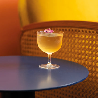 Sam "Fizz Glass" 23,5cl (Design Samuele Ambrosi) zafferano (4er-Set)