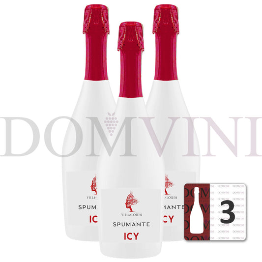 Spumante Extra Dry "ICY", Villa Loren - 3er Weinpaket