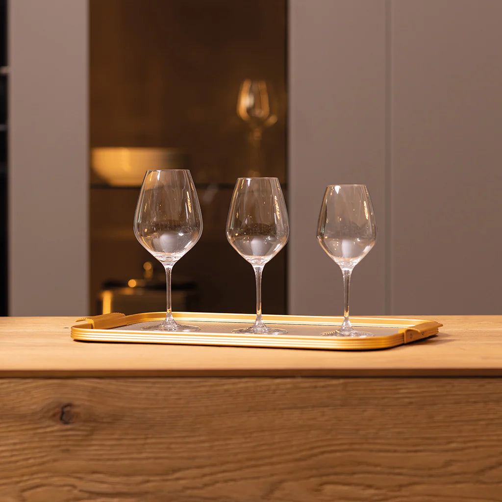 Solution handgefertigt 43cl (Design Federico de Majo) zafferano (6er-Set)