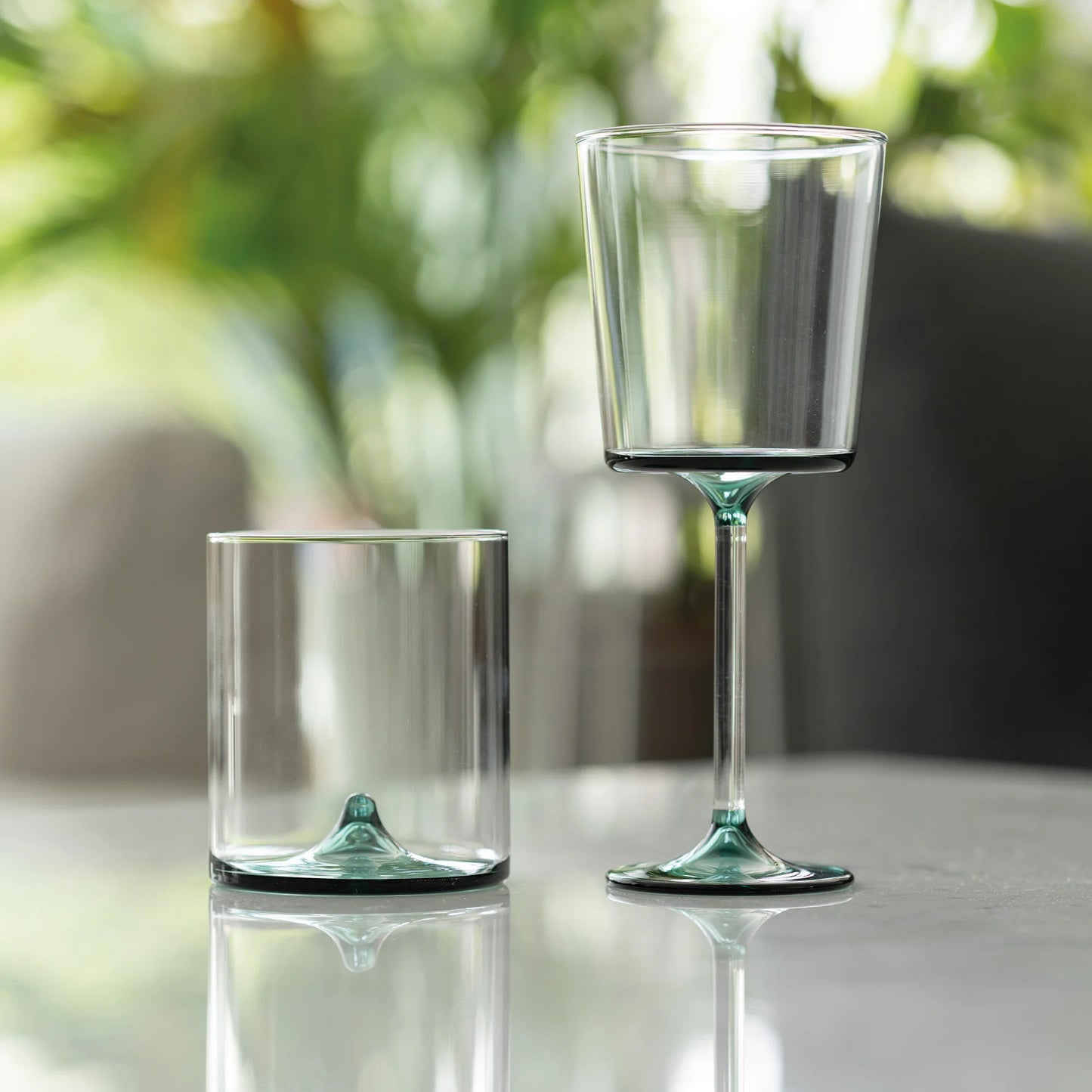 Discobolo 34,5cl handgefertigt (Design Federico de Majo) zafferano (4er-Set)