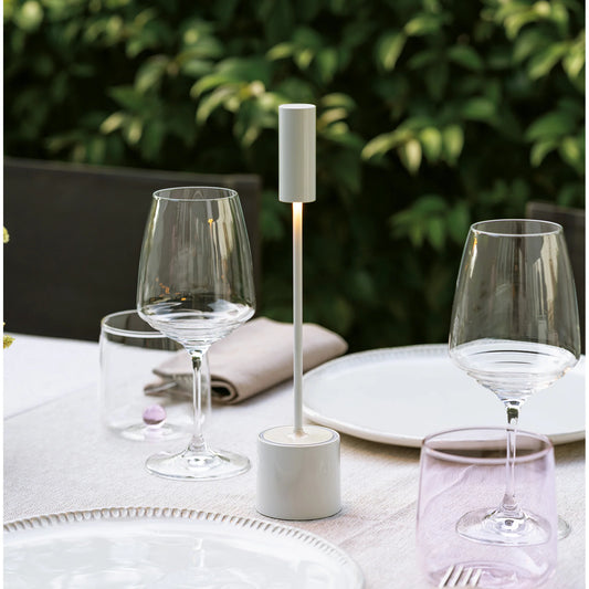 Carolina (Design Zafferano) 3K Akku-Tischlampe IP65 Dimmbar - Zafferano