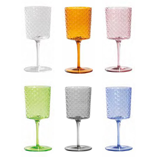 Isolano Calice 30cl (Design Federico de Majo) zafferano (2er-Set)