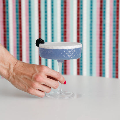 Veneziano Mixology "Coppa" handgefertigt 25cl (Design Federico de Majo) zafferano (4er-Set)