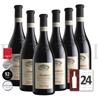 ZENI "Amarone della Valpolicella" DOCG Classico 2020 - 24er Weinpaket