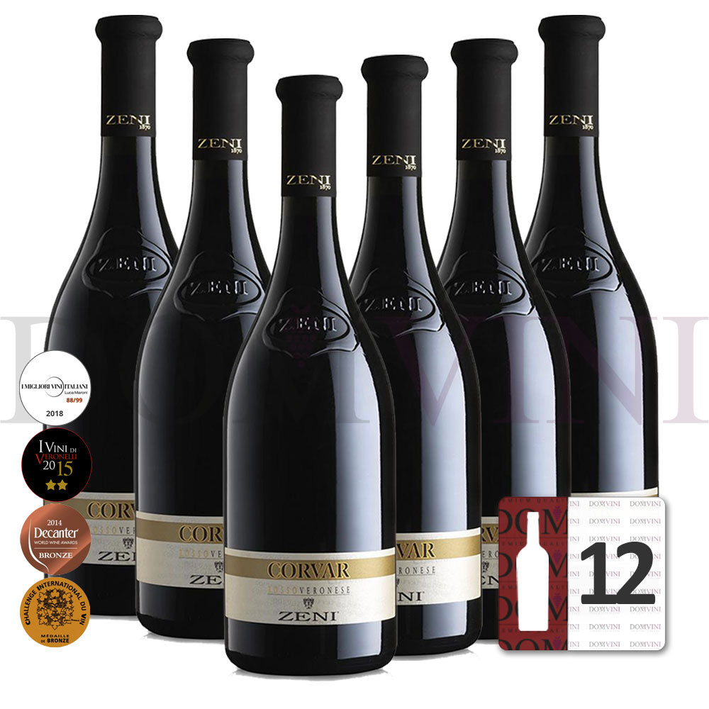 ZENI "Corvar" Rosso Veronese IGT 2019 - 12er Weinpaket