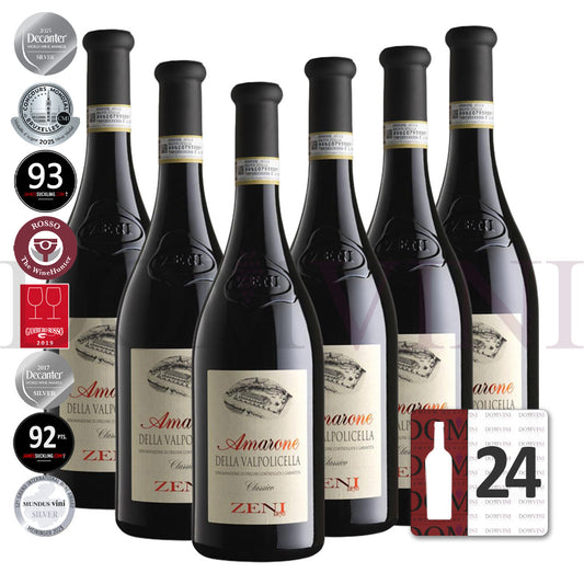ZENI "Amarone della Valpolicella" DOCG Classico 2021 - 24er Weinpaket