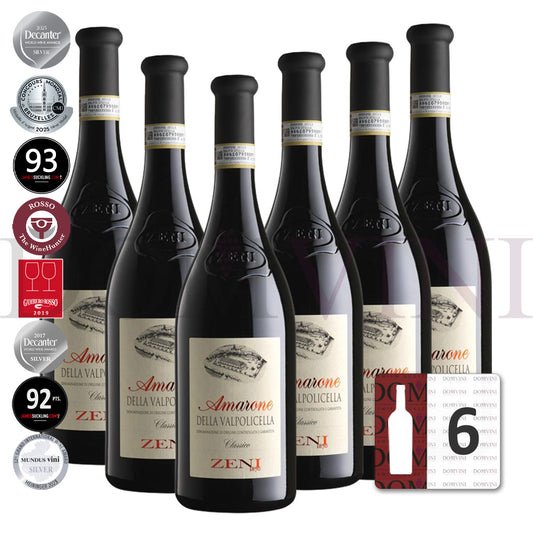 ZENI "Amarone della Valpolicella" DOCG Classico 2021 - 6er Weinpaket