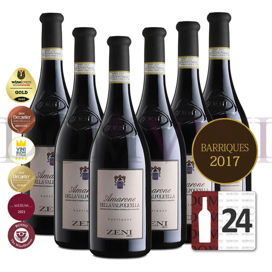ZENI "Amarone della Valpolicella" Barriques DOCG 2017 - 24er Weinpaket