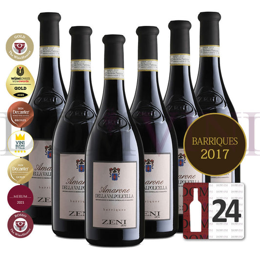 ZENI "Amarone della Valpolicella" Barriques DOCG 2017 - 24er Weinpaket