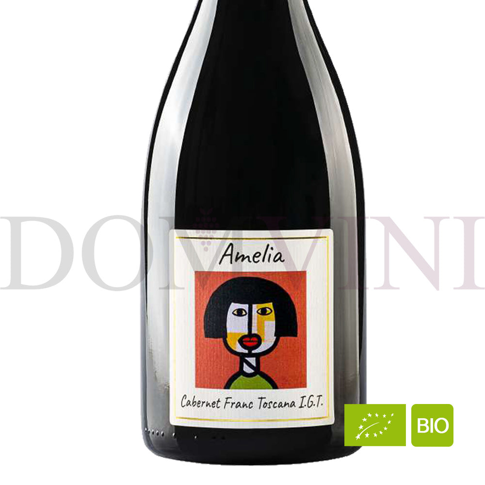 GLI ARCHI "Amelia" Cabernet Franc Toscana IGT 2020 Bio - 24er Weinpaket