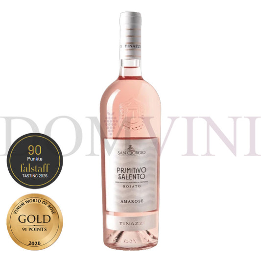 San Giorgio "Amarosè" Primitivo Salento Rosato 2025 IGP, Tinazzi