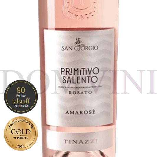 San Giorgio "Amarosè" Primitivo Salento Rosato 2025 IGP, Tinazzi