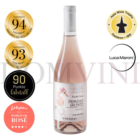 Feudo Croce "Amarosè" Primitivo Salento Rosato IGP 2024, TINAZZI