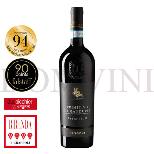 San Giorgio - Byzantium Primitivo di Manduria DOP 2023, TINAZZI