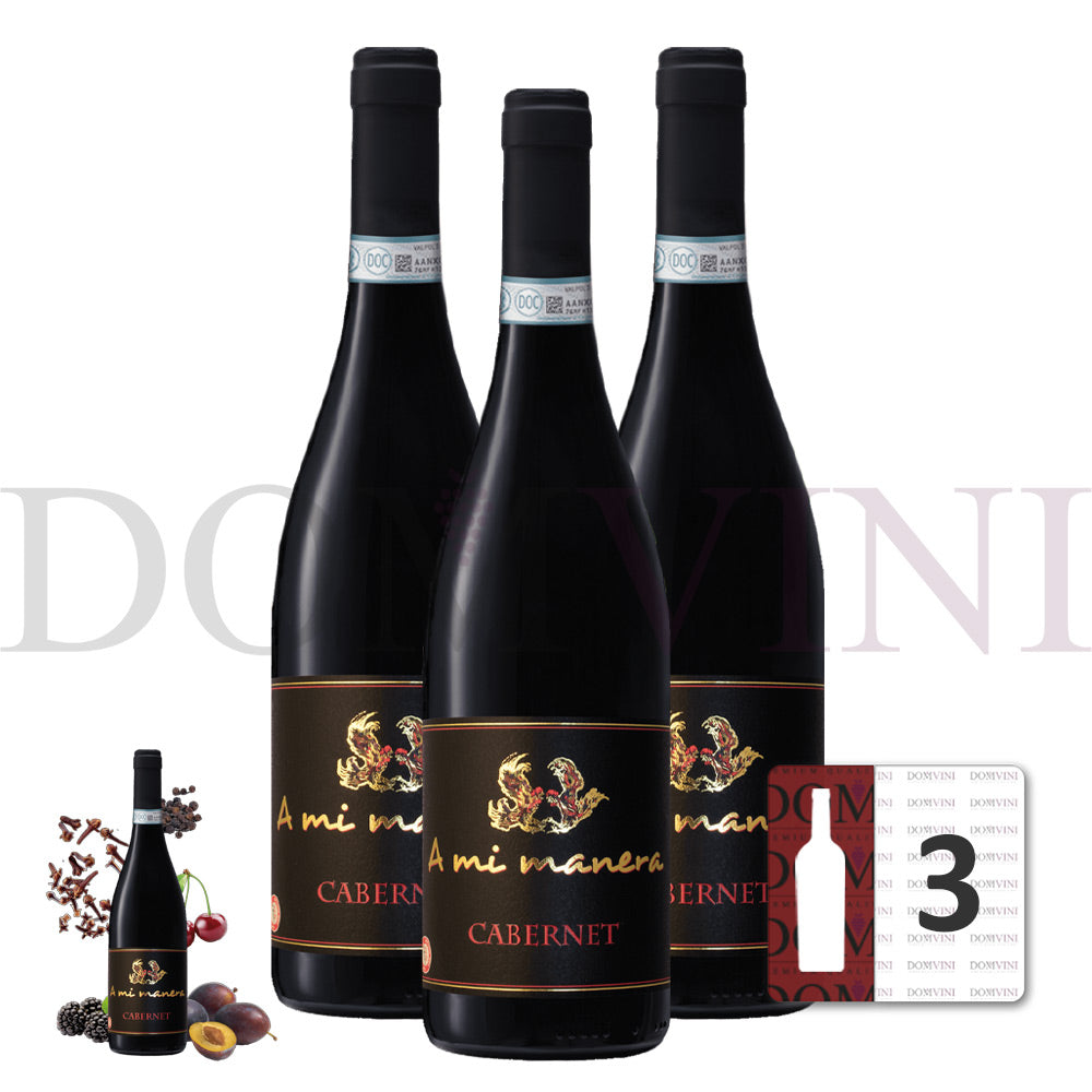 Cabernet IGT Veneto 2021 "A MI MANERA®" - 3er-Weinpaket