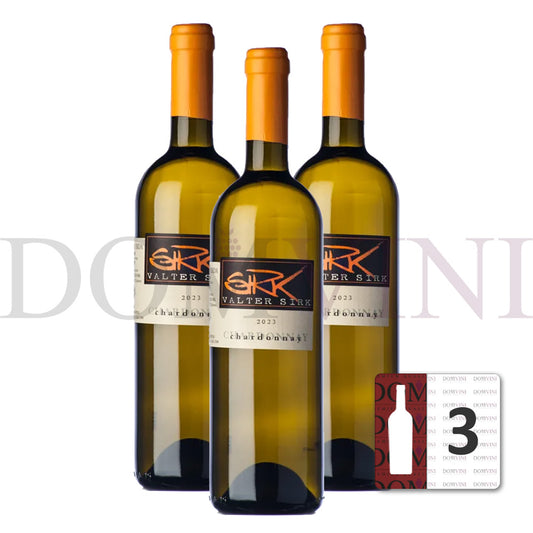 Valter Sirk "Chardonnay" BRDA  2023 - 3er Weinpaket